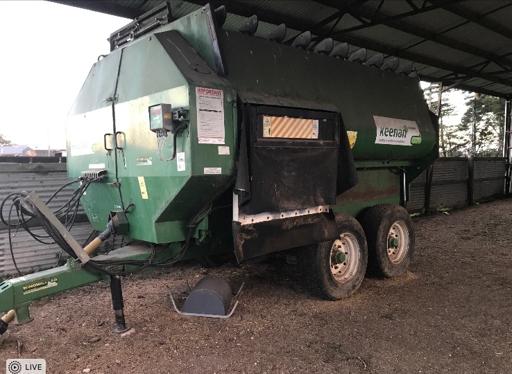 Keenan Mixer Wagon Klassik 170 Machinery & Equipment Fodder